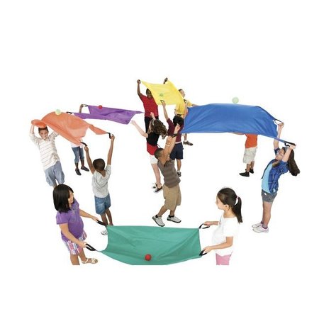 SPORTIME PARACHUTE - 2 PERSON - SET OF 6 - PK FF923-6C